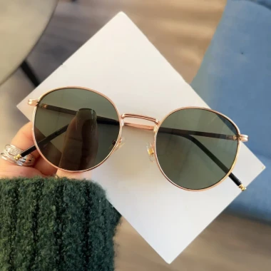 Mắt Kính Thời Trang Nữ Râm Hàn Quốc Dáng Tròn Mới - Giảm 70.560đ 6