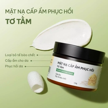 Mặt Nạ Đất Sét Cấp Ẩm 120g – Tẩy Tế Bào Chết, Dưỡng Da Tơ Tằm & Cỏ Mềm, Giá 215.000 4
