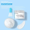 Mặt nạ đất sét HUNFSOW Kiểm soát dầu, se khít lỗ chân lông, giảm mụn đầu đen, giảm mụn, 3X Acid & Bùn trắng băng 110g 6
