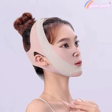 Mặt Nạ Nâng Cơ Đeo Định Hình VLine Nam Nữ Kèm Dây Áp Lực Rời Giúp Cằm Nổi Bật, Hoàn Hảo 2