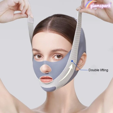 Mặt Nạ Nâng Cơ Đeo Định Hình VLine Nam Nữ Kèm Dây Áp Lực Rời Giúp Cằm Nổi Bật, Hoàn Hảo 6