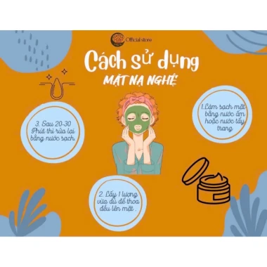 Mặt Nạ Nghệ Phục Hồi Da Hư Tổn Sạch Nhờn Giảm Thâm Nám Chỉ 198k/120g 3 Mặt Nạ Nghệ Phục Hồi Da Hư Tổn Sạch Nhờn Giảm Thâm Nám Chỉ 198k/120g 3