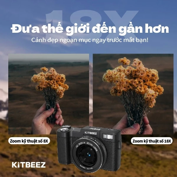 Trải nghiệm thực tế KiTBEEZ‑KP4 khi ghi lại khoảnh khắc du lịch: Đánh giá chất lượng ảnh và video