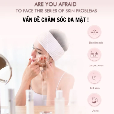 Máy Cà Da Chết Bằng Sóng Âm Xẻng Đẩy Mụn Đầu Đen, Tấy Tế Bào Làm Sạch Và Căng Da Mặt