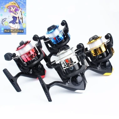 Máy Câu Cá Mini Giá Rẻ YF 200 Quay Êm Bền Đẹp Tặng 70m Cước 10