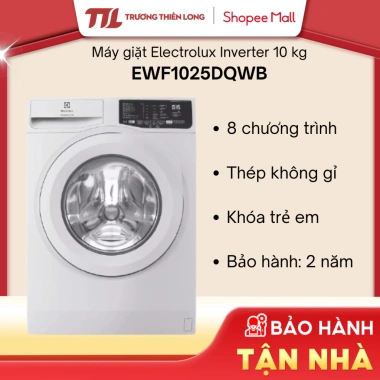 Máy Giặt Cửa Ngang 10kg UltimateCare100 EWF1.025DQWB - Giá Ưu Đãi 7,549,000₫