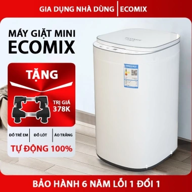 Máy giặt mini GHM 100% tự động - ECOMIX Hẹn giờ , giặt sấy khô vắt - Bảo hành 6 năm - ánh sáng xanh khử khuẩn Máy giặt mini GHM 100% tự động - ECOMIX Hẹn giờ , giặt sấy khô vắt - Bảo hành 6 năm - ánh sáng xanh khử khuẩn