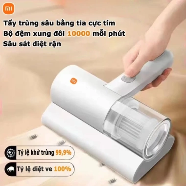 Máy hút bụi cầm tay Xiaomi Mini - Siêu nhẹ, mạnh mẽ, phù hợp giường nệm, giá chỉ 346.690₫ 2