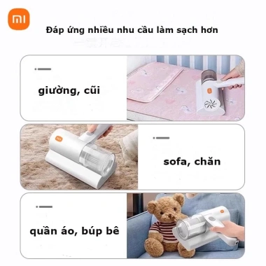 Máy hút bụi cầm tay Xiaomi Mini - Siêu nhẹ, mạnh mẽ, phù hợp giường nệm, giá chỉ 346.690₫ 5
