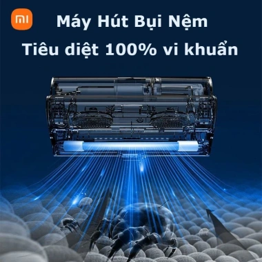 Máy hút bụi cầm tay Xiaomi Mini - Siêu nhẹ, mạnh mẽ, phù hợp giường nệm, giá chỉ 346.690₫ 6