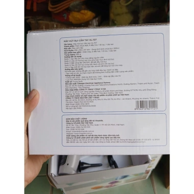 Máy hút bụi mini cầm tay Vinamilk – Siêu nhẹ, công suất mạnh, chỉ 140.000₫