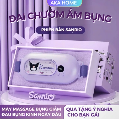 Máy Massage Chườm Nóng Giảm Đau Bụng Kinh Nguyệt – Đai massage bụng lưng, Quà tặng bạn gái 329k