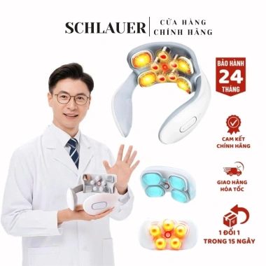 Máy Massage Xung điện Schlauer Đức giảm đau cổ vai gáy 5 phút, giá 549.000₫