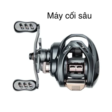 Máy ngang câu lure ORCA C1 có tiếng click - Giảm 820k còn 390k - Câu Lure Chất Lượng Cao 9