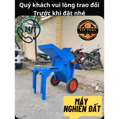 Máy nghiền đất đóng bầu ươm Đà Lạt – Công suất mạnh, giảm giá 10,5 triệu VND 5
