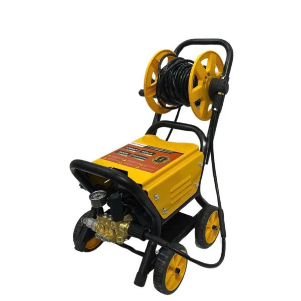 Máy rửa xe cao áp Kushima công nghiệp: Đánh giá chi tiết công suất và phạm vi phun 10m