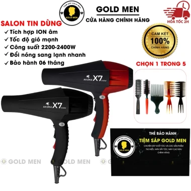Máy Sấy Tóc AKUMA X7 2.400W Cho Salon Chuyên Nghiệp Giá Rẻ 430k