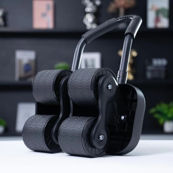 Hình ảnh sản phẩm Máy Tập Bụng Thông Minh 4 Bánh Đếm Calo HABANA SPORT Chính Hãng - Giá chỉ 750.000