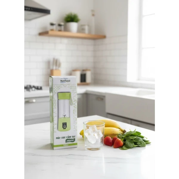 Cách sử dụng và bảo quản Máy Xay Sinh Tố Cầm Tay Mini Nutifood 380ml để kéo dài tuổi thọ