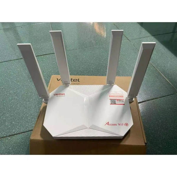 Hình ảnh sản phẩm Mesh Wifi 6 5 râu Viettel ZTE AX3.000 + ZXHN HV3.601P Unlock, hỗ trợ đa mạng, giá chỉ 172k