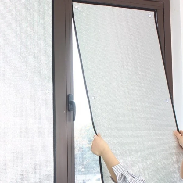 Hình ảnh sản phẩm Miếng Dán Cách Nhiệt Cửa Sổ - Xốp Bạc 2 Mặt Chống Nắng Tia UV Giá Chỉ 37k