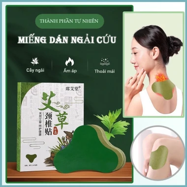 Miếng Dán Ngải Cứu Giảm Đau Lưng Cổ Vai Gáy - Combo 2 Hộp Tiện Lợi - Khuyến Mãi 49000 Vnđ 2 Miếng Dán Ngải Cứu Giảm Đau Lưng Cổ Vai Gáy - Combo 2 Hộp Tiện Lợi - Khuyến Mãi 49000 Vnđ 2