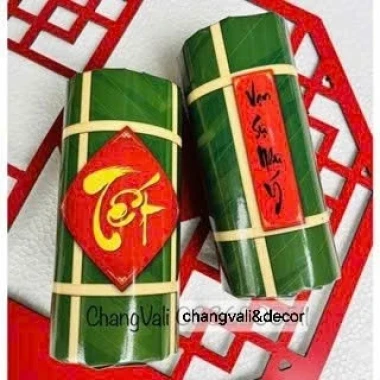 Mô Hình Bánh Chưng Bánh Tét Dưa Hấu Giấy Gấp Trang Trí Tết Giá Sỉ 12.000Đ - HN3 11