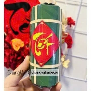 Mô Hình Bánh Chưng Bánh Tét Dưa Hấu Giấy Gấp Trang Trí Tết Giá Sỉ 12.000Đ - HN3 12