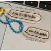 Móc Khoá Acrylic Cá Nhân Hóa In Lời Nhắn - Quà Tặng Độc Đáo Chỉ 25K 6