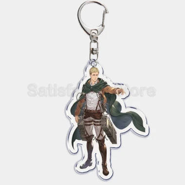 Móc khóa Attack on Titan hình huy hiệu và các nhân vật siêu ngầu Levi Eren Hange Mikasa Phụ kiện trang trí túi xách balo 32 Móc khóa Attack on Titan hình huy hiệu và các nhân vật siêu ngầu Levi Eren Hange Mikasa Phụ kiện trang trí túi xách balo 32