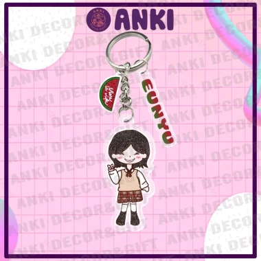 Móc Khóa Chibi Dưa Hấu Lấp Lánh - Quà Tặng Sưu Tầm Giá Rẻ 29k 4