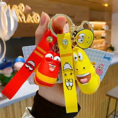 Móc Khóa Đồ Chơi Sâu Larva Ấu Trùng Siêu Cute Giá Sốc Chỉ 25k 11