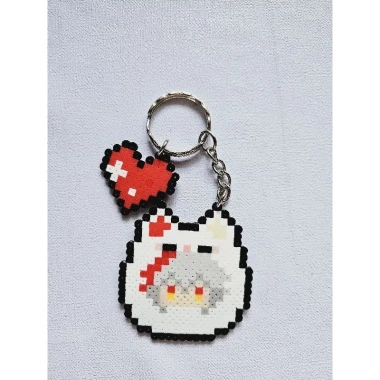 Móc Khóa Genshin Impact Đầu Thú Perler - Hạt Nhựa Ủi Giá Cực Rẻ 30k Thay vì 37.2k 4
