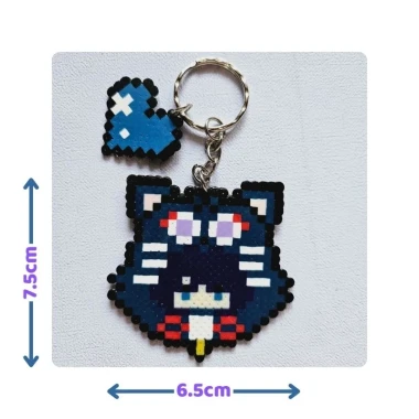 Móc Khóa Genshin Impact Đầu Thú Perler - Hạt Nhựa Ủi Giá Cực Rẻ 30k Thay vì 37.2k 9