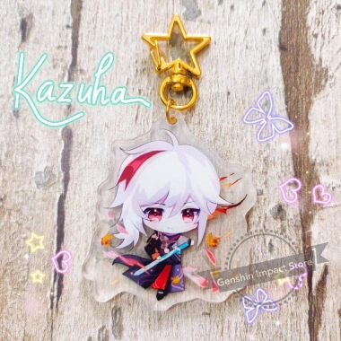 Móc khóa Genshin Impact Đầy màu sắc: Raiden, Ayato, Ayaka, Yoimiya - Giá 21.000đ 4