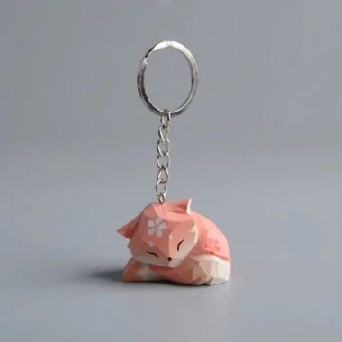 Móc khoá gỗ điêu khắc động vật dễ thương The YÊN dùng làm quà tặng, trang trí túi xách, balo 12 Móc khoá gỗ điêu khắc động vật dễ thương The YÊN dùng làm quà tặng, trang trí túi xách, balo 12