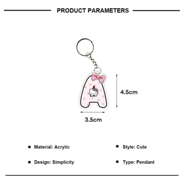 Móc Khóa Hello Kitty Chữ Cái Tiếng Anh - Giảm 20% Chỉ 7380đ 9 Móc Khóa Hello Kitty Chữ Cái Tiếng Anh - Giảm 20% Chỉ 7380đ 9