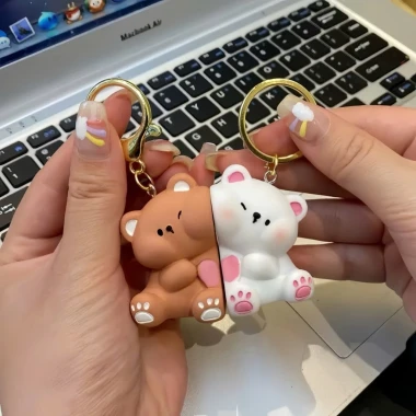 Móc Khoá Heo Cute Có Nam Châm - Combo 2pcs Giá Rẻ 36k Thay 45k - Nội Địa Trung Cao Cấp 15