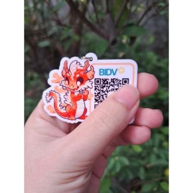 Móc khóa mica chống nước QR Code 2 mặt tùy chỉnh giá rẻ 35k 15 Móc khóa mica chống nước QR Code 2 mặt tùy chỉnh giá rẻ 35k 15