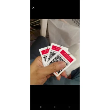 Móc khóa mica chống nước QR Code 2 mặt tùy chỉnh giá rẻ 35k 23 Móc khóa mica chống nước QR Code 2 mặt tùy chỉnh giá rẻ 35k 23