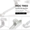 Móc Nhôm Treo Quần Áo Combo 50 - Giá Khuyến Mãi 38.900đ - Móc Phơi Đồ Tiết Kiệm 5
