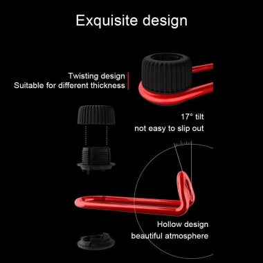 Móc treo đồ MMULCK gắn lưng ghế xe hơi đa năng tiện dụng 6 Móc treo đồ MMULCK gắn lưng ghế xe hơi đa năng tiện dụng 6