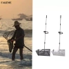 Mồi cát giả, Spade sâu, Cao cấp, Sifting, Đa chức năng, Dễ dàng làm sạch, Tay cầm bằng kính thiên văn, Thép Carbon, Sàng Pla lớn