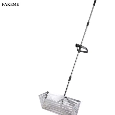 Mồi cát giả, Spade sâu, Cao cấp, Sifting, Đa chức năng, Dễ dàng làm sạch, Tay cầm bằng kính thiên văn, Thép Carbon, Sàng Pla lớn 3