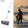 Mồi cát giả, Spade sâu, Cao cấp, Sifting, Đa chức năng, Dễ dàng làm sạch, Tay cầm bằng kính thiên văn, Thép Carbon, Sàng Pla lớn 5
