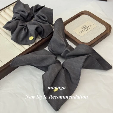 Moouga / Thu Đông Tròn Vuông Sọc Vải Scrunchy Dây Buộc Tóc Sang Trọng Thanh Lịch Sang Trọng Thấp Đuôi Ngựa Dây Buộc Tóc 3 Moouga / Thu Đông Tròn Vuông Sọc Vải Scrunchy Dây Buộc Tóc Sang Trọng Thanh Lịch Sang Trọng Thấp Đuôi Ngựa Dây Buộc Tóc 3