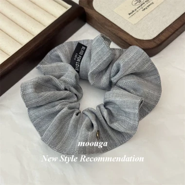 Moouga / Thu Đông Tròn Vuông Sọc Vải Scrunchy Dây Buộc Tóc Sang Trọng Thanh Lịch Sang Trọng Thấp Đuôi Ngựa Dây Buộc Tóc 6 Moouga / Thu Đông Tròn Vuông Sọc Vải Scrunchy Dây Buộc Tóc Sang Trọng Thanh Lịch Sang Trọng Thấp Đuôi Ngựa Dây Buộc Tóc 6