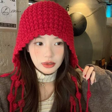 Mũ Beanie Cỏ Đỏ Dệt Kim LUImo Cho Du Lịch Giá Rẻ 75600đ - Giảm 15876đ 10 Mũ Beanie Cỏ Đỏ Dệt Kim LUImo Cho Du Lịch Giá Rẻ 75600đ - Giảm 15876đ 10