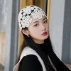 Mũ Beanies Nữ Mùa Hè Ren Hoa Cotton - Đan Thủ Công, Đi Biển, Du Lịch, Giá 35k 20
