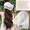 Mũ Beanies Nữ Mùa Hè Ren Hoa Cotton - Đan Thủ Công, Đi Biển, Du Lịch, Giá 35k 29